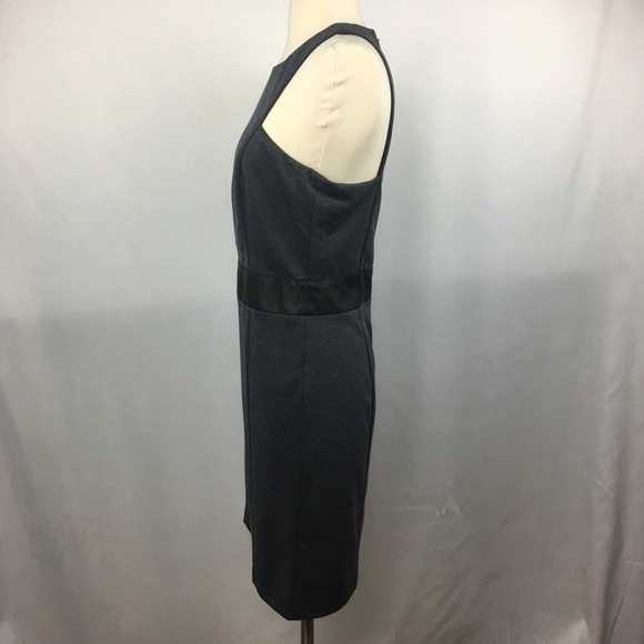 Nicole Miller Gray Sleeveless Dress SZ Medium 8-10 - Picture 3 of 3